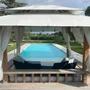 Lawn sofas - SAVANA - Gazebo, daybed, garden bed, relaxation area, shade - HONEYMOON