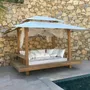 Lawn sofas - SAVANA - Gazebo, daybed, garden bed, relaxation area, shade - HONEYMOON