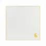 Serviettes - Lapin de serviette de Pâques Evergreen | Lin blanc et jaune - lot de 2 - BLANK SPACE AMSTERDAM