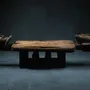 Decorative objects - Dogon carved wooden wedding stool, Mali - QUINTESSENCE AFRICAINE