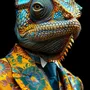 Poster - Wild Suits Collection - BLUE SHAKER