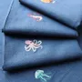 Linge de table textile - Napperon en lin | MARINA - GIARDINO SEGRETO