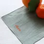 Linge de table textile - Serviette de cocktail en lin | ESPRESSIONI - GIARDINO SEGRETO