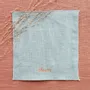 Linge de table textile - Serviette de cocktail en lin | ESPRESSIONI - GIARDINO SEGRETO