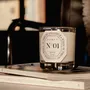 Bougies - Bougie Parfumée Naturelle 180g N°01 - Fève de Tonka - LUMEN • MAISON DE PARFUMS D'INTÉRIEUR