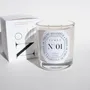 Bougies - Bougie Parfumée Naturelle 180g N°01 - Fève de Tonka - LUMEN • MAISON DE PARFUMS D'INTÉRIEUR