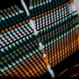 Office seating - Nalago Lounge Chair Verona Weave Black and Orange - NA'LAGO