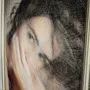 Cadeaux - Art textile / "Un Instant Inexprimé" / Portrait - ART NITKA