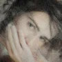 Cadeaux - Art textile / "Un Instant Inexprimé" / Portrait - ART NITKA