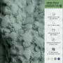 Throw blankets - Organic Cotton Knitted Throw Blanket. Green - SOWL