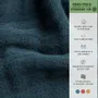 Throw blankets - Organic Cotton Quilt. Dark Blue - SOWL