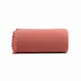 Throw blankets - Organic Cotton Quilt. Coral - SOWL