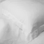 Linge de lit - Ensemble de Linge de Lit en Lin Lavé Premium. Taie d'oreiller. Blanc - SOWL
