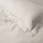 Linge de lit - Ensemble de Linge de Lit en Lin Lavé Premium. Taie d'oreiller. Blanc - SOWL