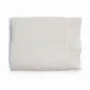 Bed linens - Premium Washed Linen Bed Set. Fitted Sheet. Ivory - SOWL