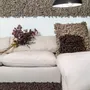 Fabric cushions - Handmade Decorative Cushion. Upcycled Decor from Portugal. White - SOWL