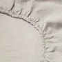 Bed linens - Premium Washed Linen Bed Set. Top Sheet. Ivory - SOWL