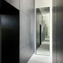 Miroirs - Miroir pleine longueur avec cadre noir (50x200cm) - SCANDINAVIAN GLASSFACTORY