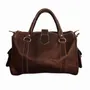Bags and totes - Women's leather bowling bag - BERBER LEATHER
