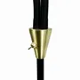 Floor lamps - Lilje Black/ brass Floor lamp - DYBERG LARSEN