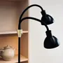 Floor lamps - Lilje Black/ brass Floor lamp - DYBERG LARSEN