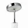 Table lamps - Starlight LED rechargeable table lamp chrome/ white marble - DYBERG LARSEN