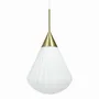 Suspensions - Ballon Opale/laiton Pendentif Grand - DYBERG LARSEN