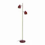 Floor lamps - Ocean Dark red/ brass Floor lamp - DYBERG LARSEN