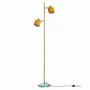 Lampadaires - Lampadaire Ocean curry/ laiton/ turquoise - DYBERG LARSEN