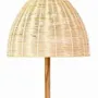 Table lamps - AMA table lamp in natural wicker - LUXCAMBRA