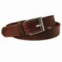 Apparel - Stitched Leather Belt for men and women (narrow) - BERBER LEATHER