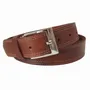 Apparel - Stitched Leather Belt for men and women (wide) - BERBER LEATHER