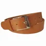 Apparel - Stitched Leather Belt for men and women (wide) - BERBER LEATHER
