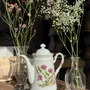 Tea and coffee accessories - Teapot with stylized pink flower patterns brand Made in Korea H23 - OFFICE OBJETS