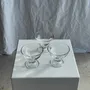 Accessoires à poser - 3 coupes vintage en verre italien - OFFICE OBJETS