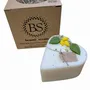 Candles - Small Heart Candles With Lemon, box of 6, Lemon Grass - BEAUTY SCENTS CANDLES