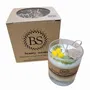 Candles - Small Glass Candles With Lemon, box of 6, Lemon Grass - BEAUTY SCENTS CANDLES
