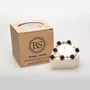 Candles - Small HearCandles with Blackberry, box of 6, Black Currant - BEAUTY SCENTS CANDLES
