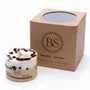 Candles - Small Scented Soy Candle With Coffee Beans box of 6, Vanilla & Coffee - BEAUTY SCENTS CANDLES