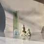 Vases - CATHARSIS, Vase sculptural pour fleurs en verre et pierre - COKI