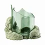 Vases - CATHARSIS, Bol sculptural en verre et pierre, Soft Sage - COKI