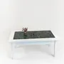 Objets personnalisables - Table "coffre" abattants - VITRAIL