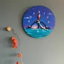 Objets de décoration - horloge temps les irènes - LES RITOURNAILES