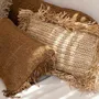 Decorative objects - The Raffia Cushion Cover Rectangular - Natural - 30x50 - BAZAR BIZAR LIVING