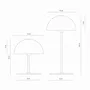 Lampes de table - LED ALONG chromée - DYBERG LARSEN