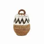 Paniers à linge - Panier de plage Little Bay, blanc naturel, taille S - BAZAR BIZAR LIVING