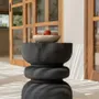 Tabourets - Tabouret The Cincin - Noir - BAZAR BIZAR LIVING