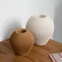 Vases - VASE - DONA 22cm TEXTURIZED - MENDELEK STUDIO