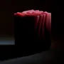 Stools - LL Box in Pink Epoxy Resin, Contemporary Side Table by Facture - TULESTE FACTORY