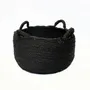 Laundry baskets - Les Quatre Mains Baskets - Black - M - BAZAR BIZAR LIVING